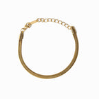 Livia – Schlangenarmband Gold Elegant