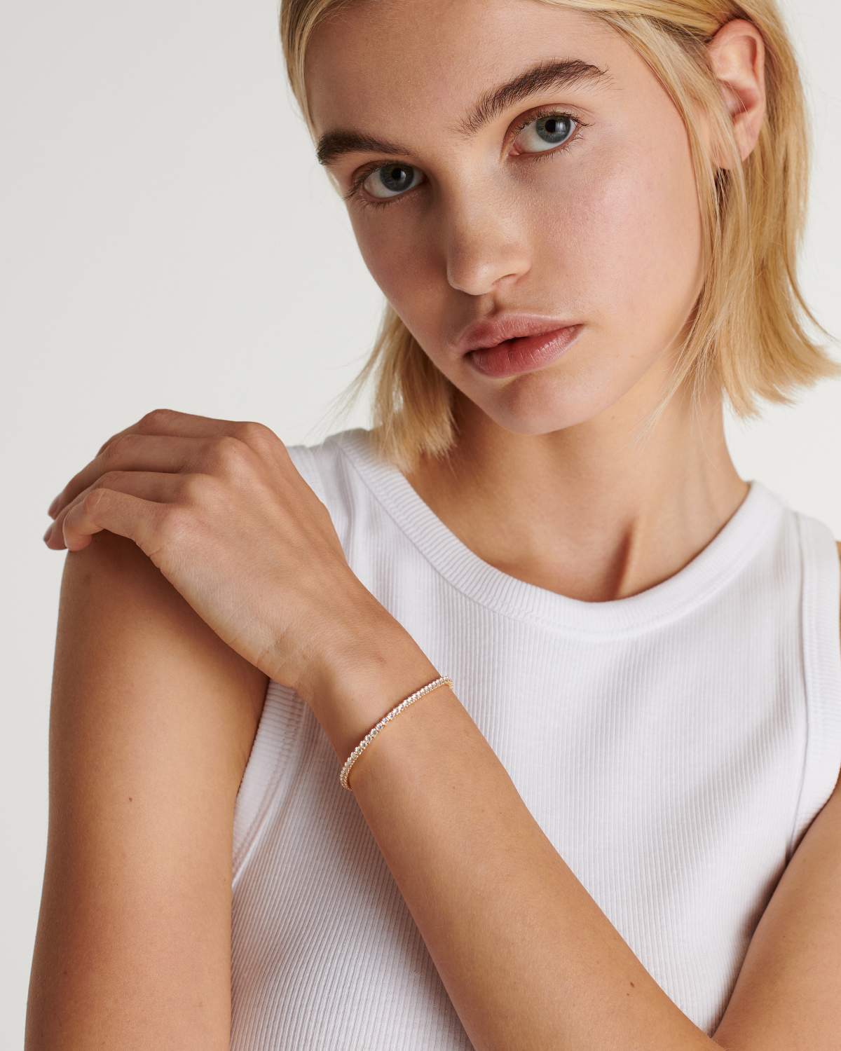 Astrid - Traditionelles Tennisarmband
