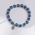 Evil Eye Ocean Style Fußkettchen - Karma und Glücksanklet