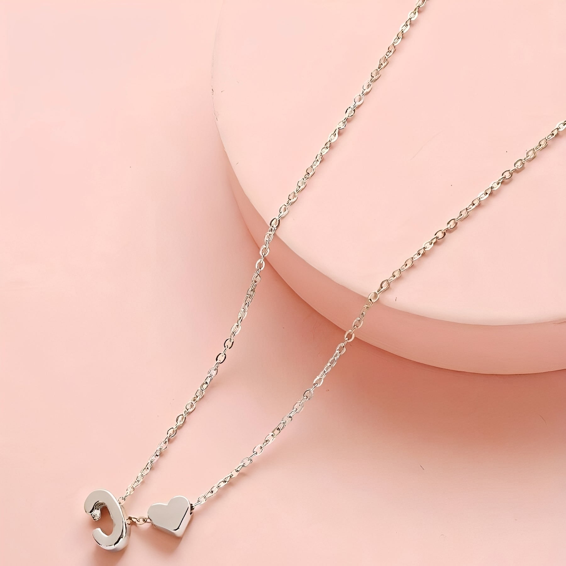 Herz Schmuckset mit Initialen - Initial Love Set