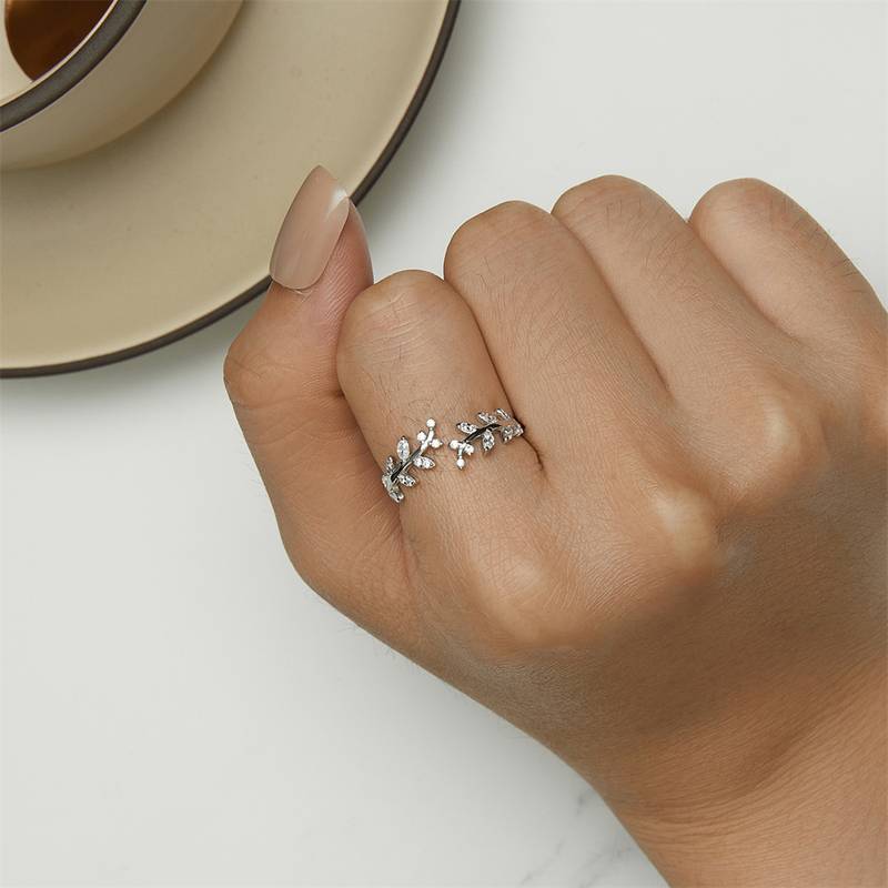 Zweigblatt - Baumblatt Ring