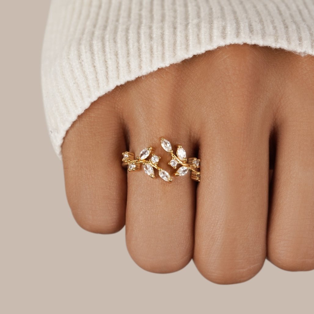 Aretha – Eleganter Lianenring