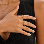 Tarah – Wellenring aus 18K Gold