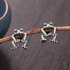Süße Frosch-Ohrringe - Mini-Frosch-Design