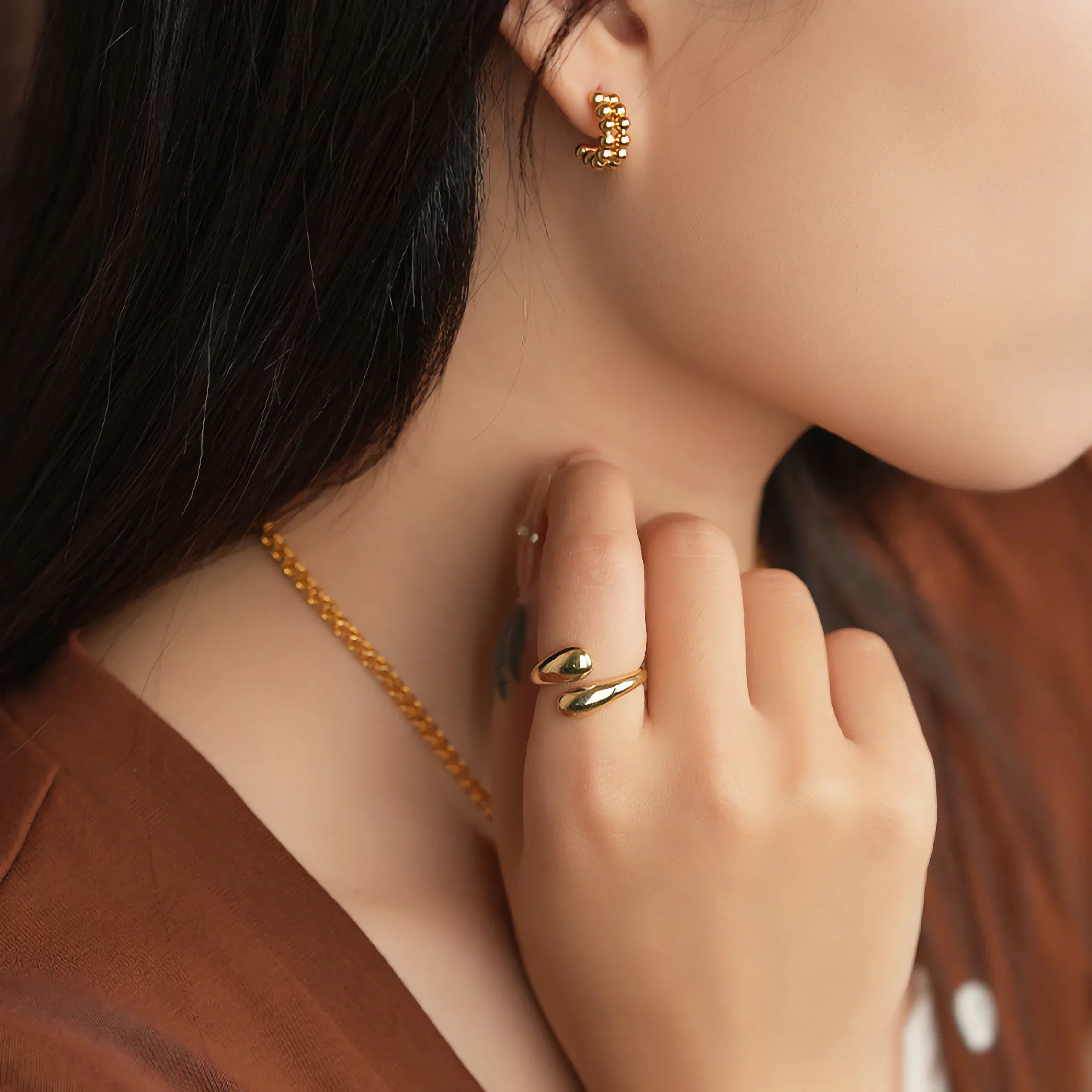 Cora – Ring Gold Minimalistisch Elegant