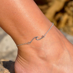 Wave Fuß Armband - Wasserfestes Wave Fußkettchen
