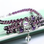 Mia – Armband & Halskette Spiritualität Amethyst
