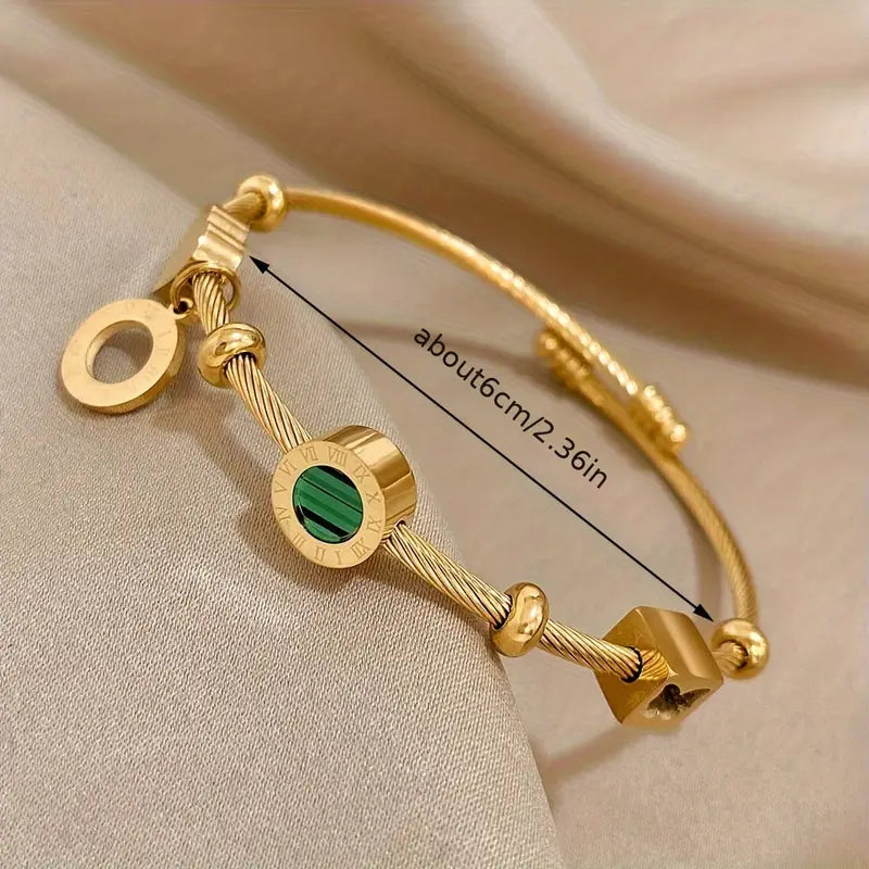 Rhian – Armband in Gold mit Signatur