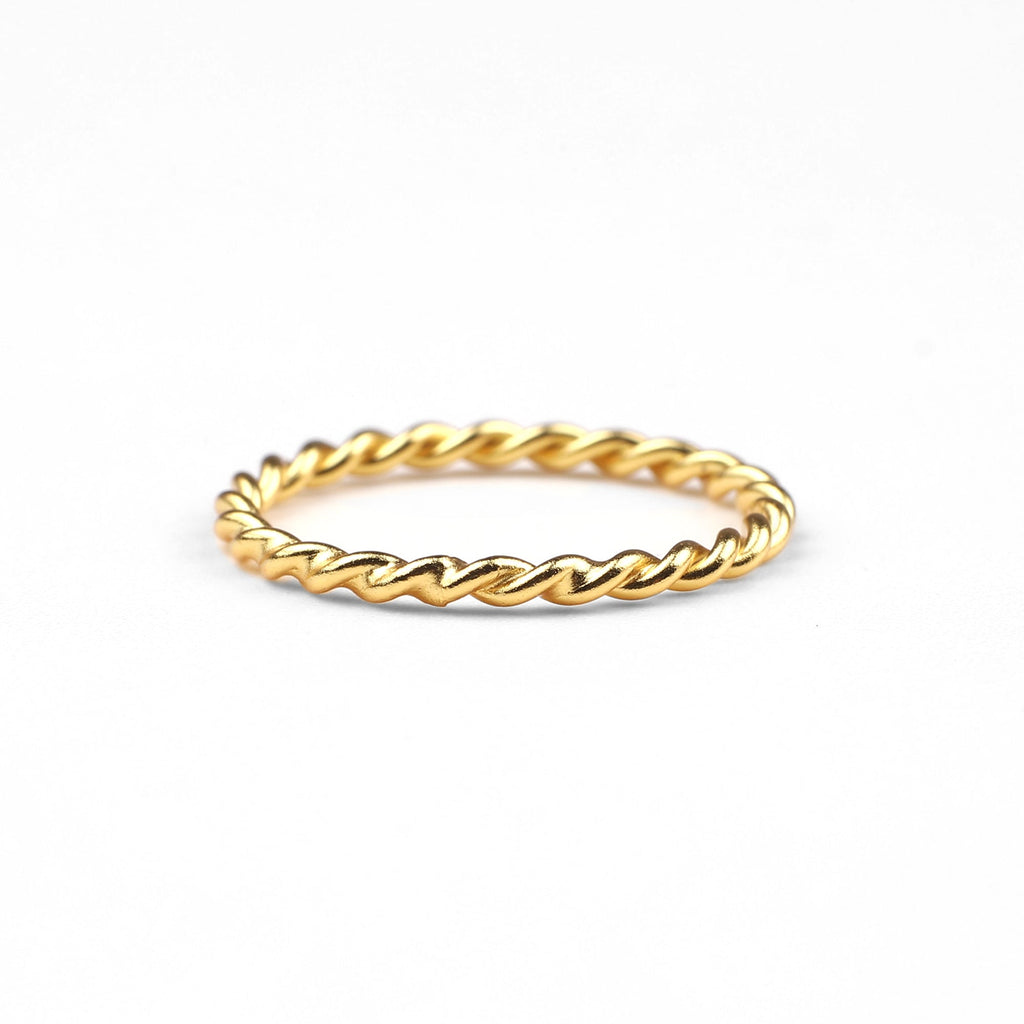 Manon – Stapelbarer Geflochtener Ring