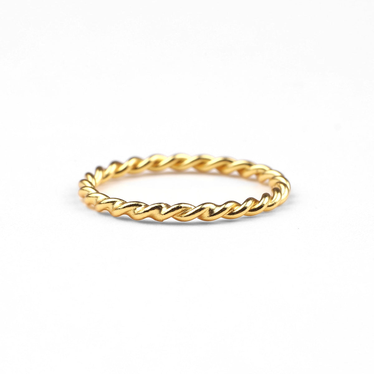 Manon – Stapelbarer Geflochtener Ring