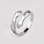 Fern – Ring Hug mit Diamanten