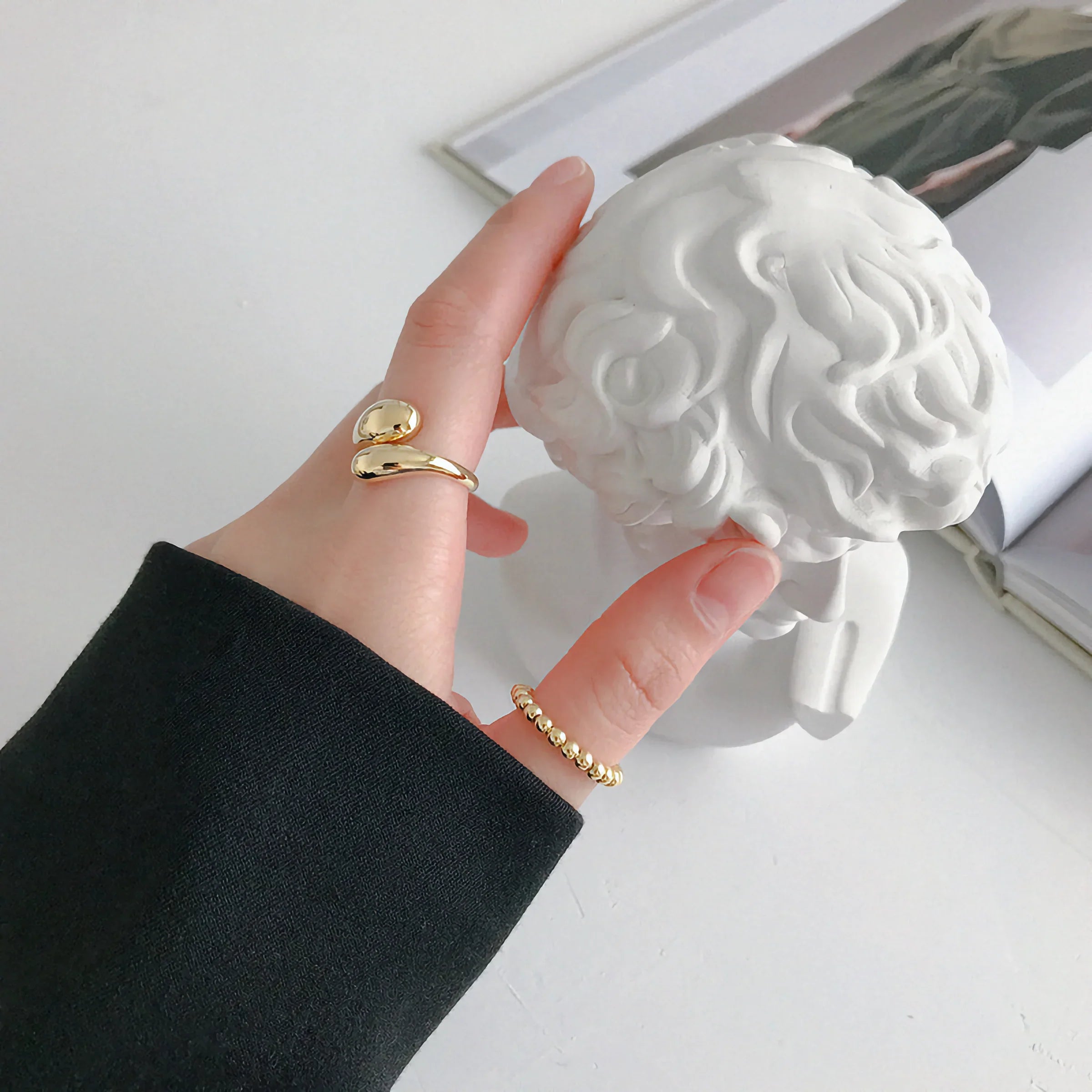 Cora – Ring Gold Minimalistisch Elegant