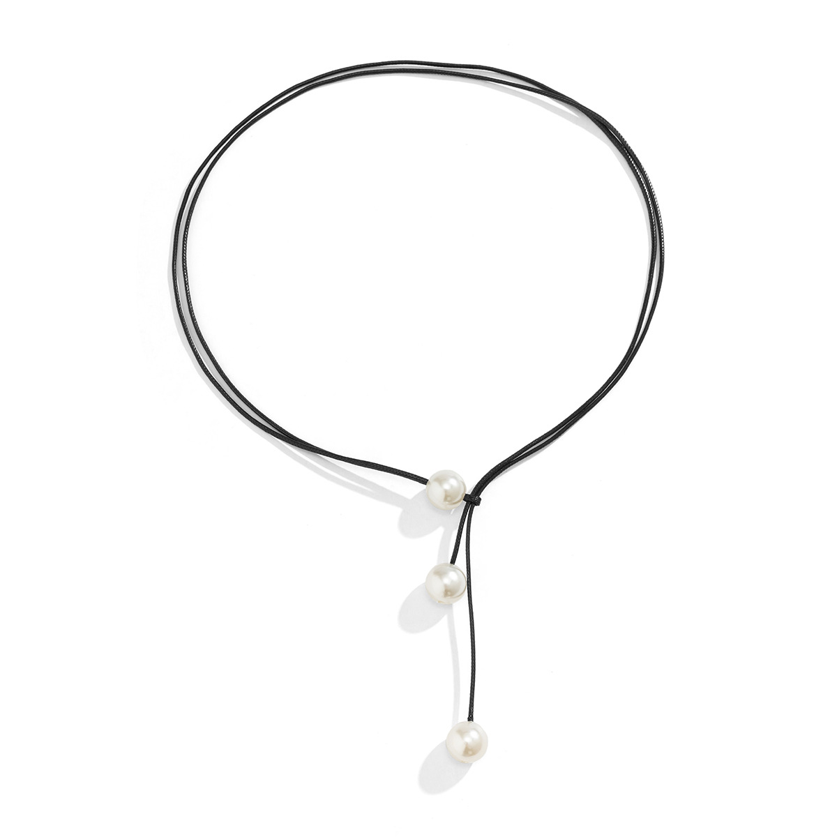 Attraktive Perlenkette - Perlenkette Collarbone
