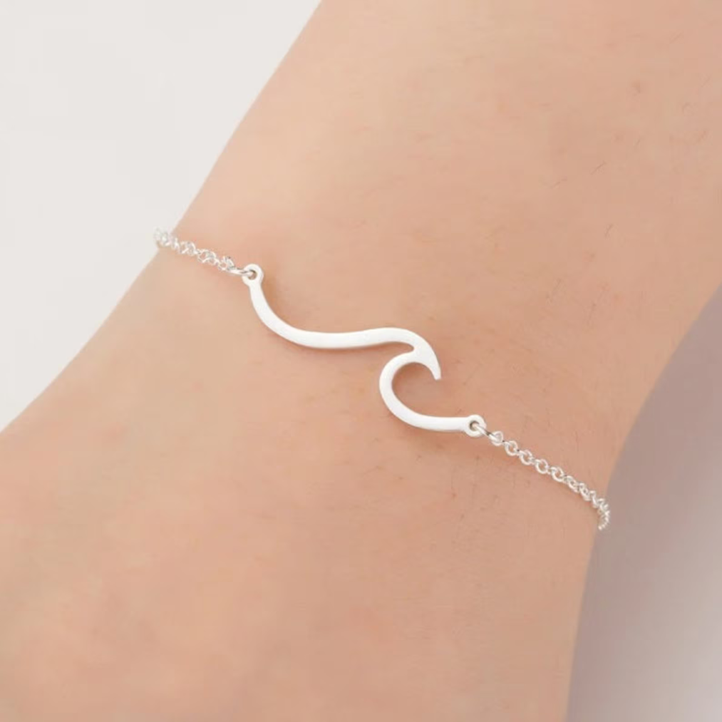 Wave Fuß Armband - Wasserfestes Wave Fußkettchen