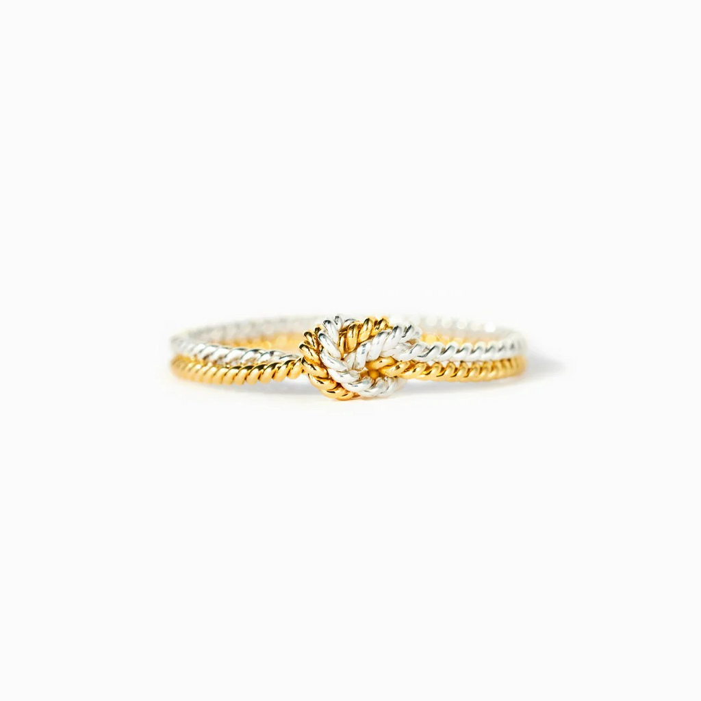 Engel Seilknoten - Ring in Gold und Silber