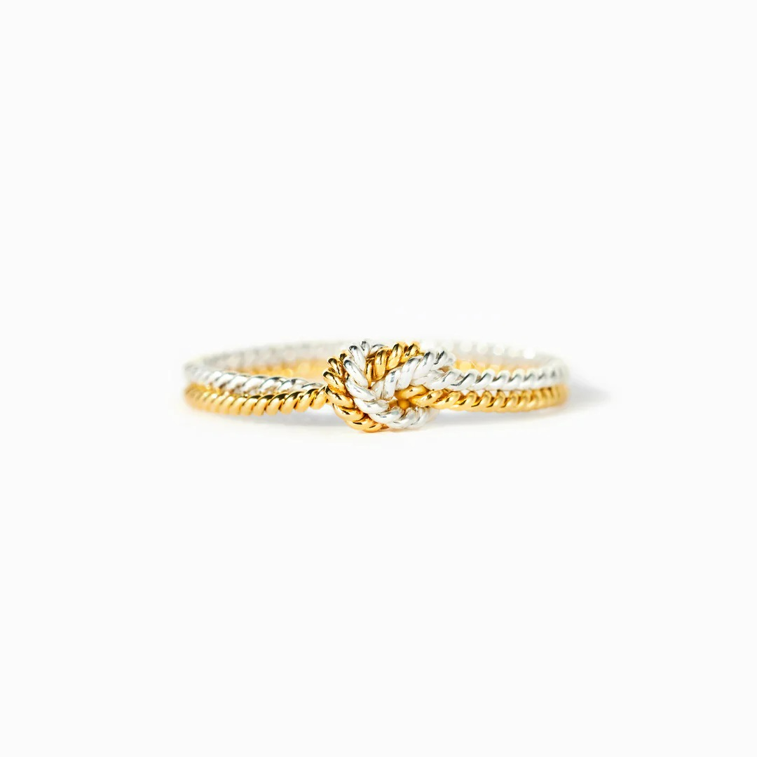 Engel Seilknoten - Ring in Gold und Silber