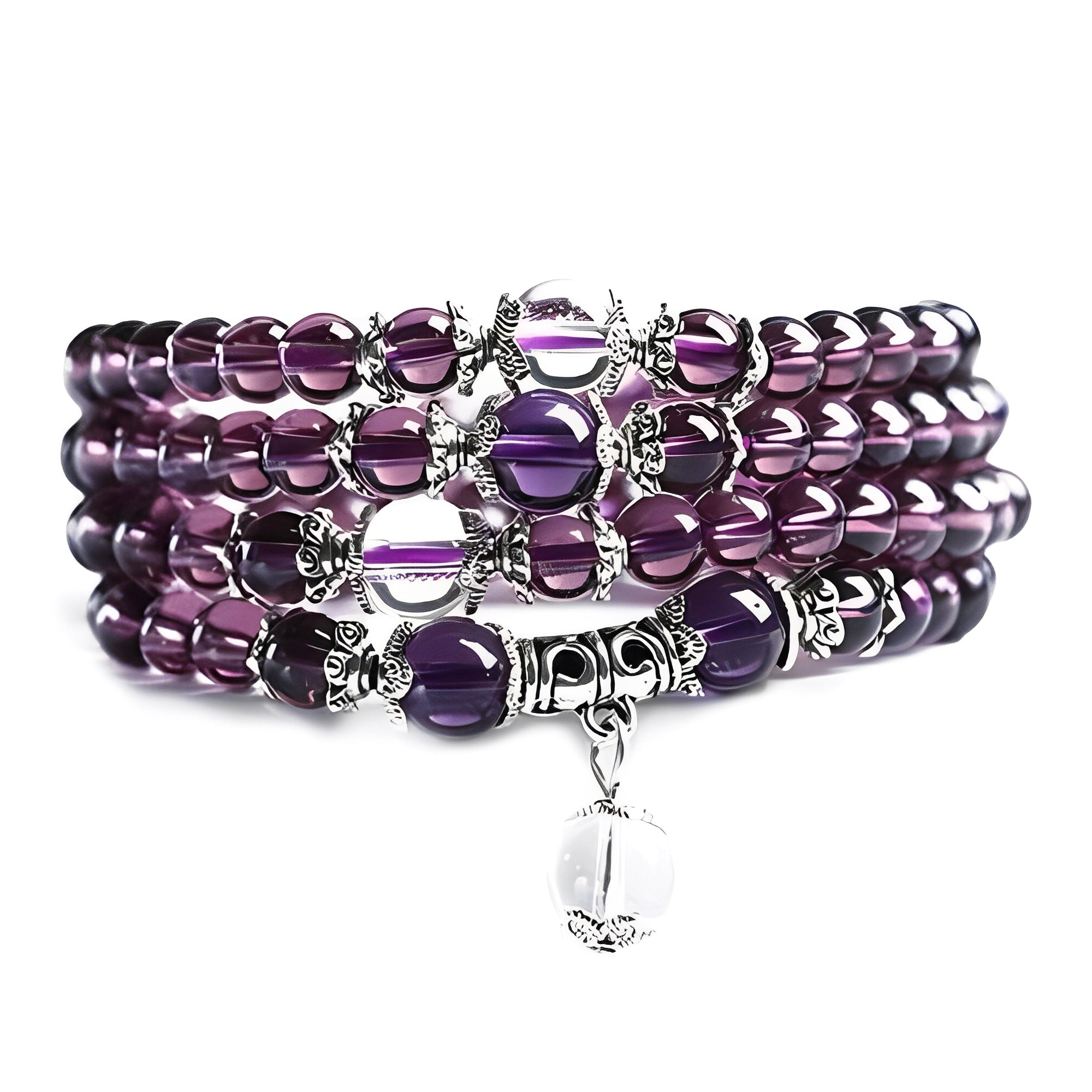 Mia – Armband & Halskette Spiritualität Amethyst