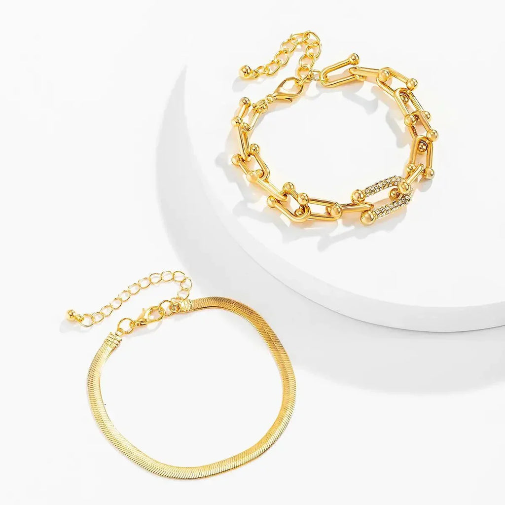 Maelys – Armbänder Set Kette & Schlange