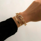Maelys – Armbänder Set Kette & Schlange