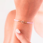 Calla – Verstellbares Armband mit gravierter Initiale