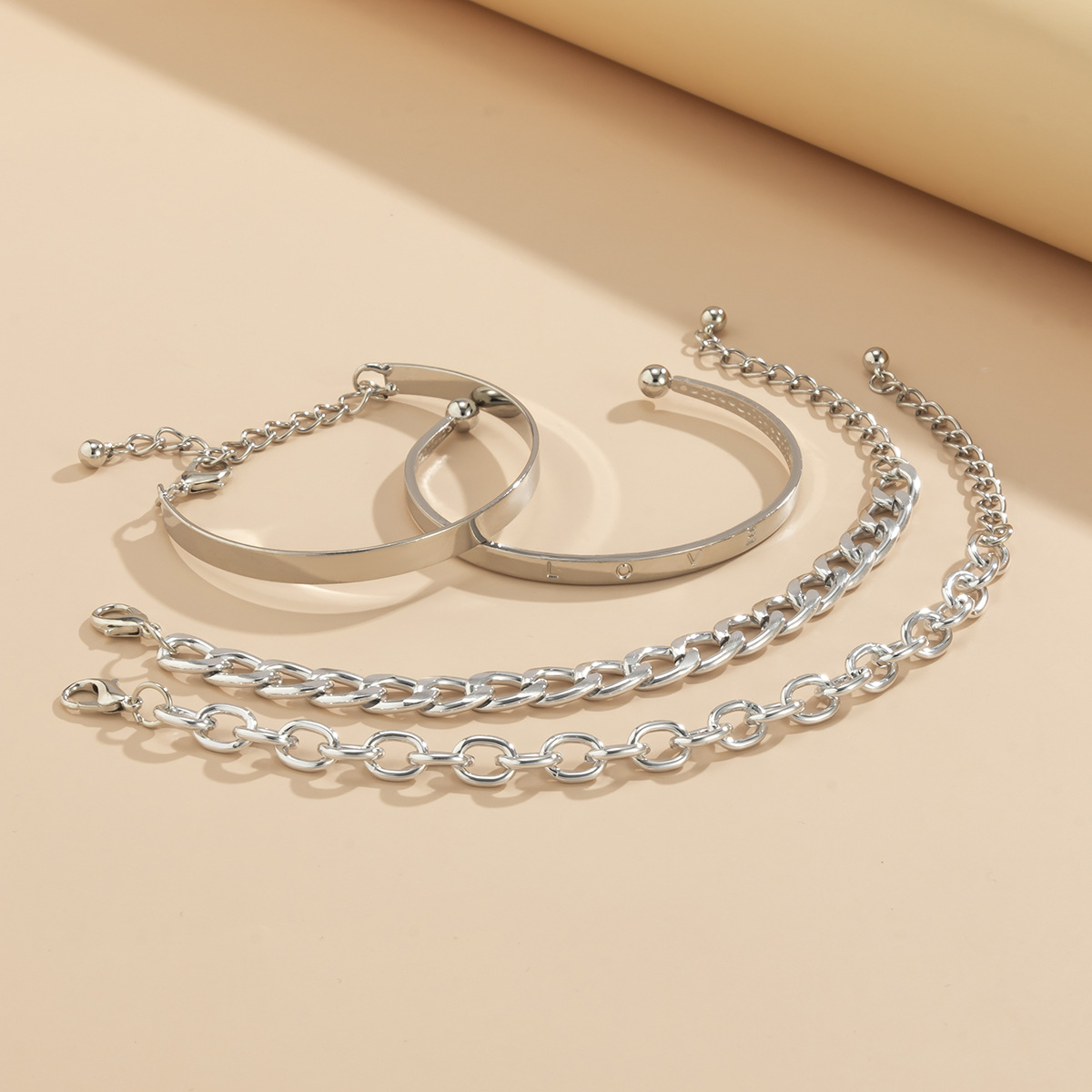 4-Ketten-Armband - Anpassbares Armbandset