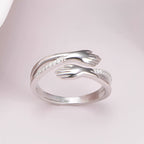 Fern – Ring Hug mit Diamanten