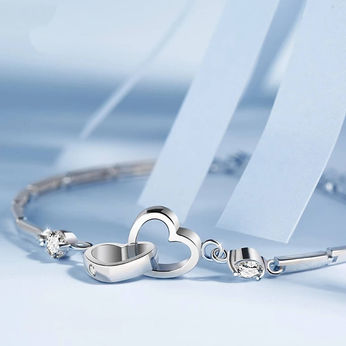 Damen Verstellbares Herz-Armband