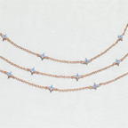 Klee CZ Blume - Intarsienkette