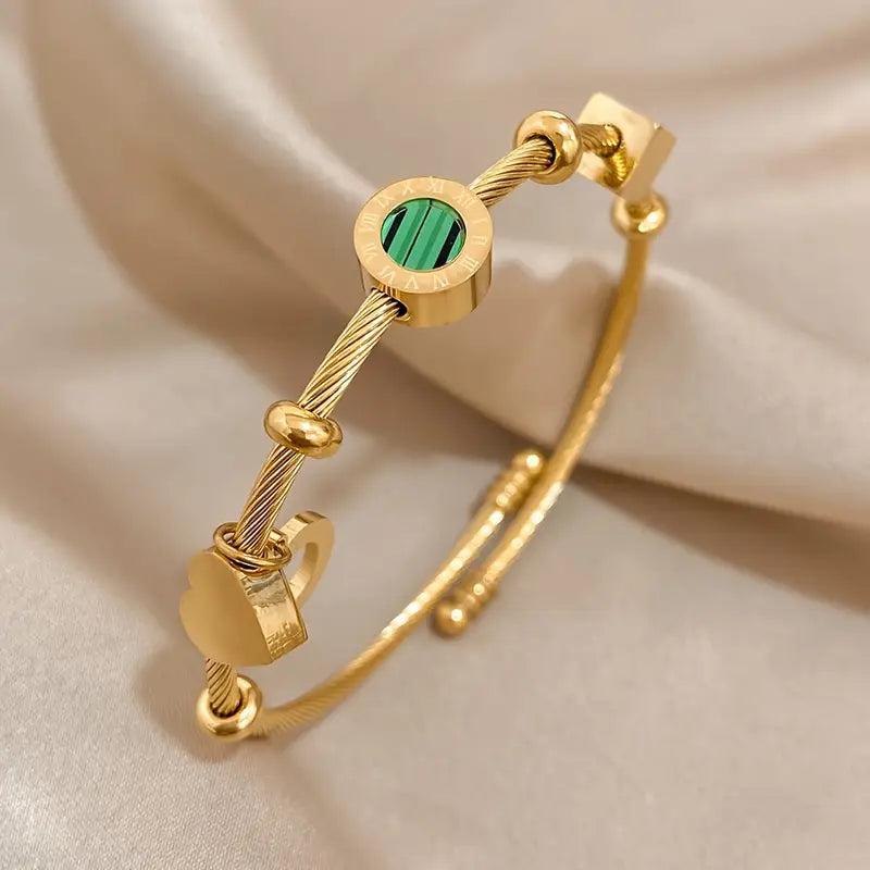 Rhian – Armband in Gold mit Signatur