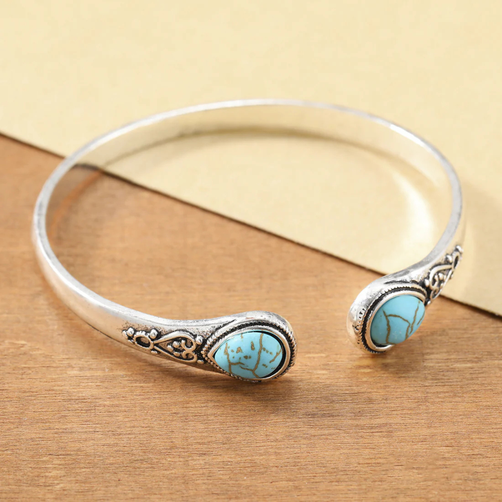 Damen Verstellbares Boho-Armband mit schönen Steindetails