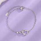 Unendliches Herz Armband - Elegantes CZ-Armband