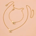 Herz Schmuckset mit Initialen - Initial Love Set