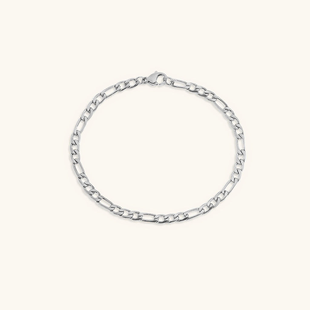 Saturn - Goldenes Kettenarmband