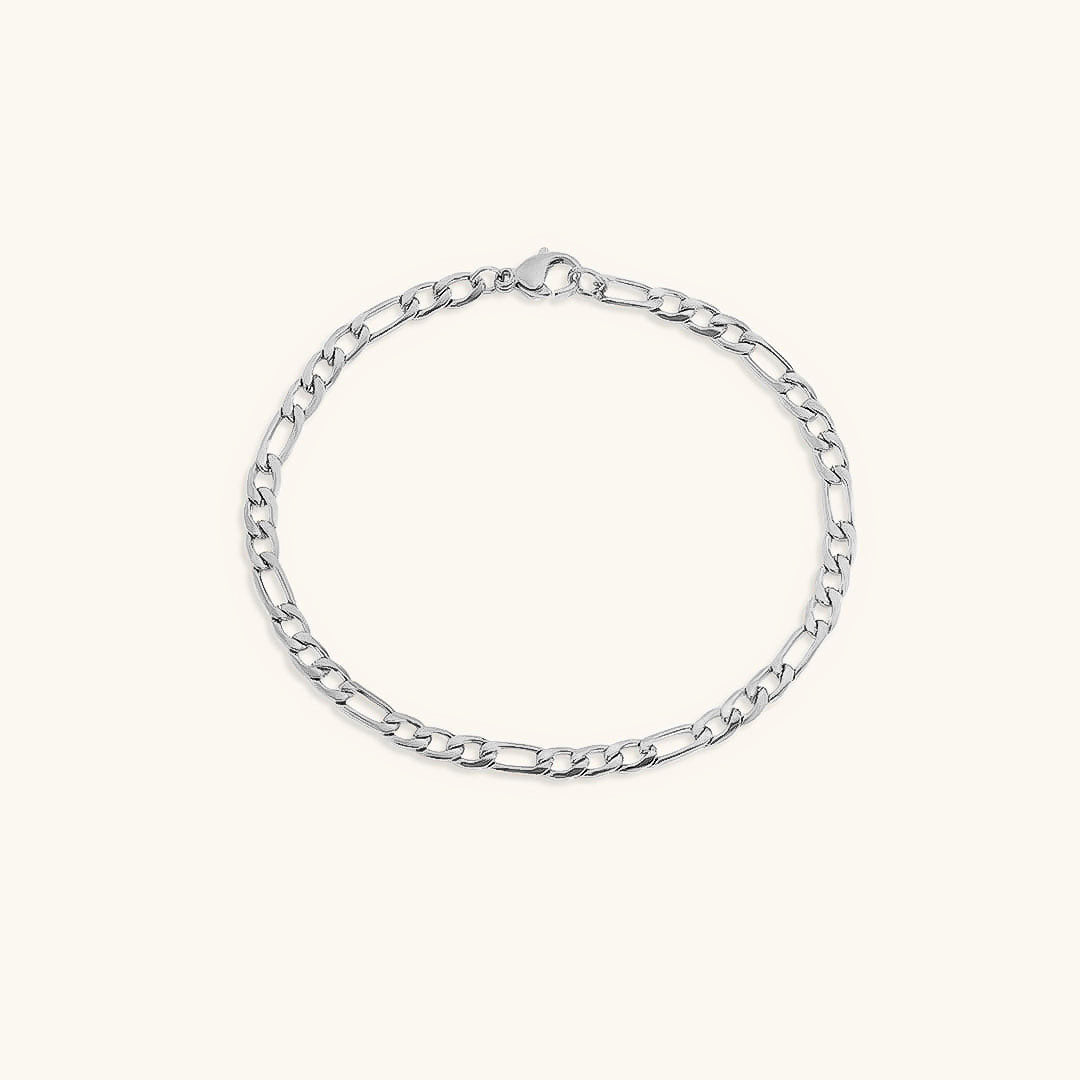 Saturn - Goldenes Kettenarmband