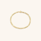 Saturn - Goldenes Kettenarmband