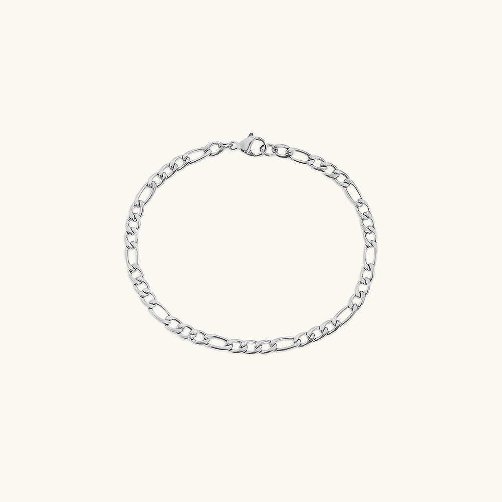 Saturn - Goldenes Kettenarmband