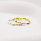 Manon – Stapelbarer Geflochtener Ring