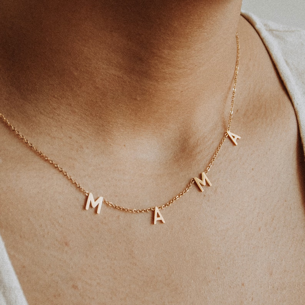 Mama Halskette - Geschenk für den Muttertag