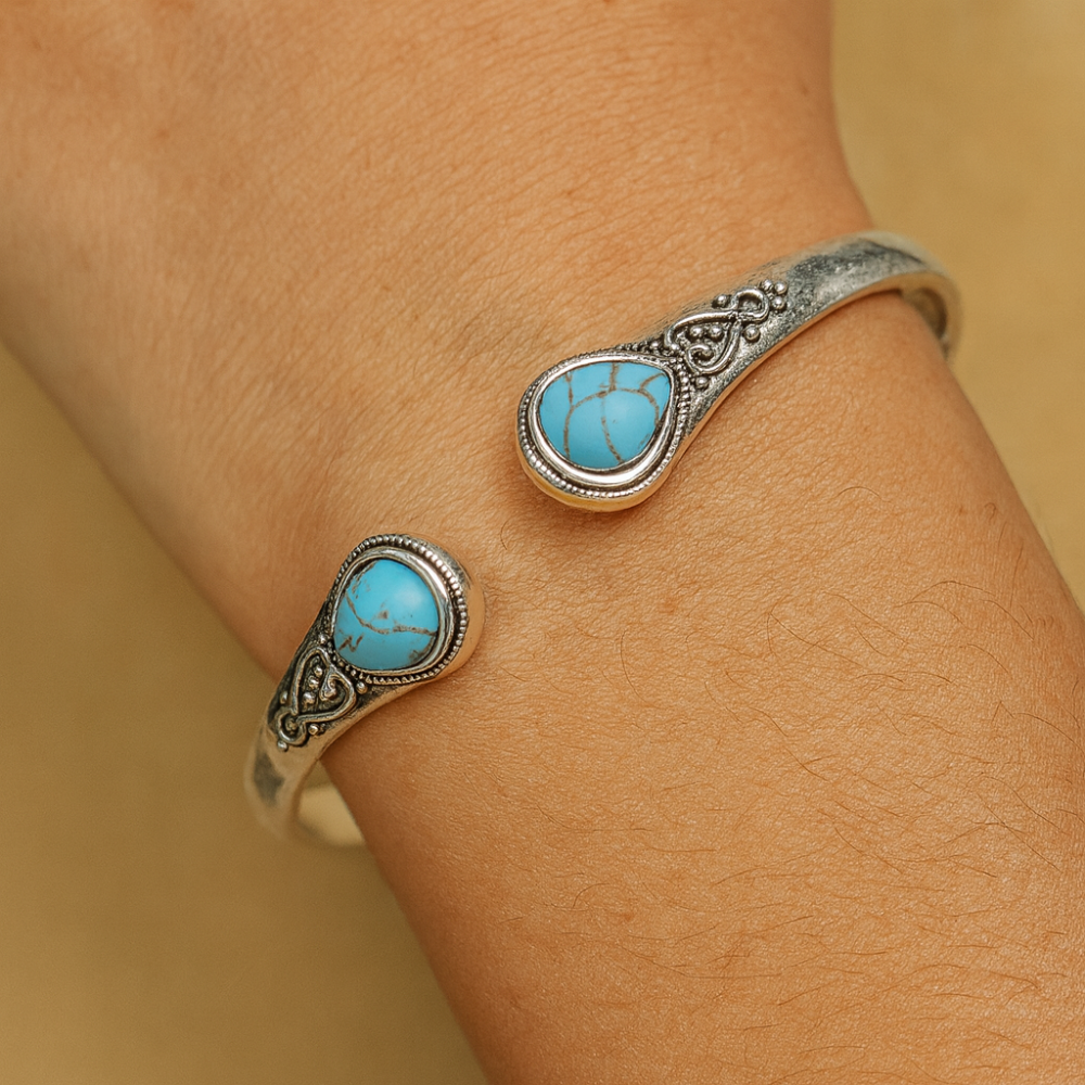 Damen Verstellbares Boho-Armband mit schönen Steindetails
