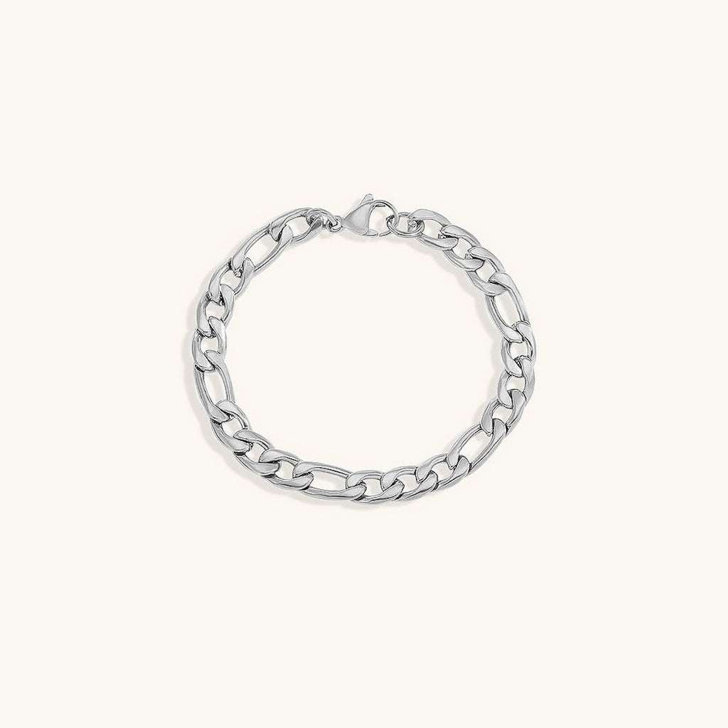 Saturn - Goldenes Kettenarmband