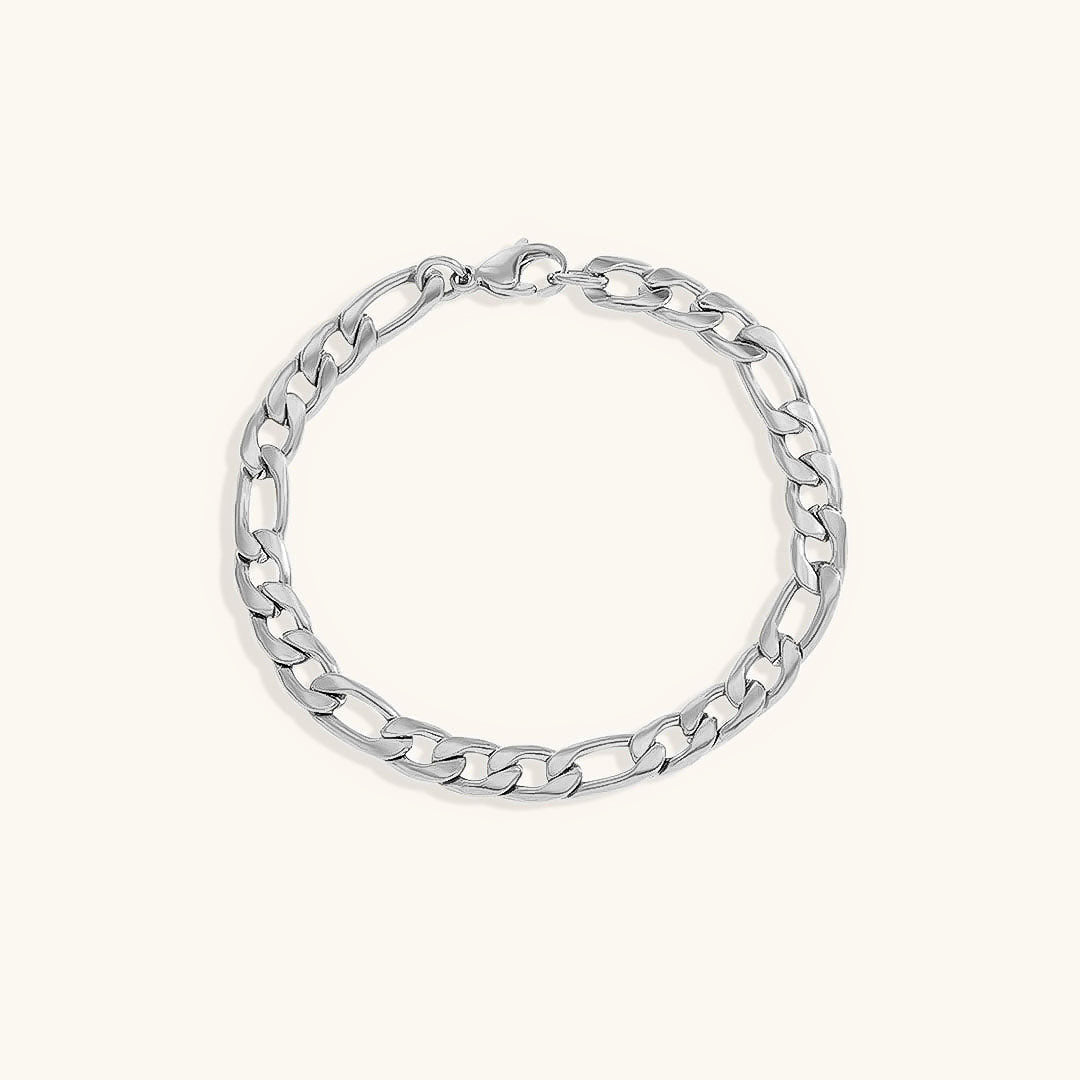Saturn - Goldenes Kettenarmband