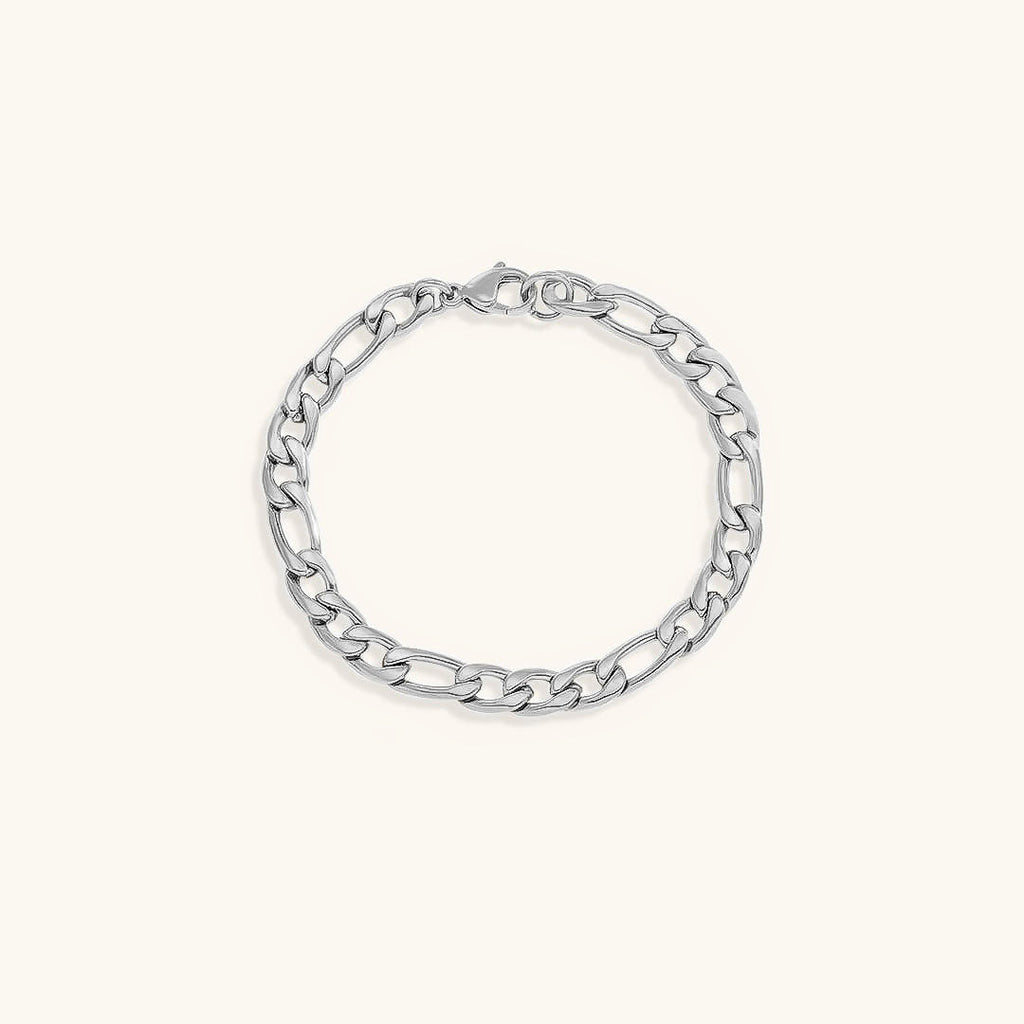 Saturn - Goldenes Kettenarmband