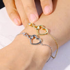 Unendliches Herz Armband - Elegantes CZ-Armband