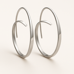 Becca – Ohrringe mit Stilvollem Spiraldesign