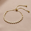 Goldenes Kristallarmband - Anpassbares Kristallarmband