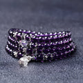 Mia – Armband & Halskette Spiritualität Amethyst