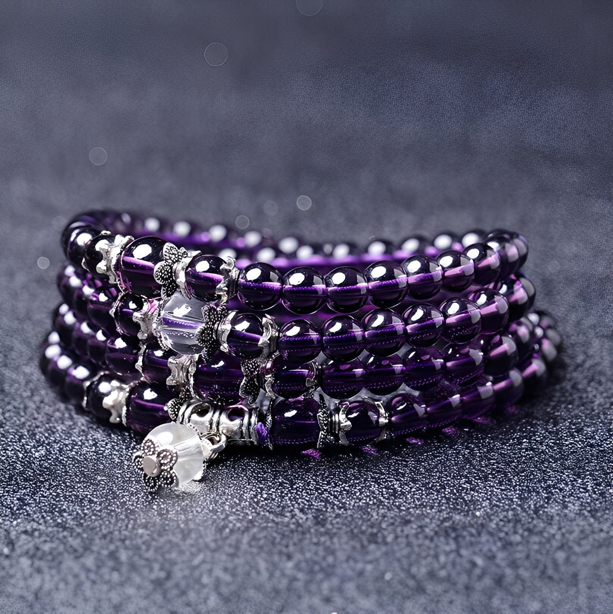 Mia – Armband & Halskette Spiritualität Amethyst
