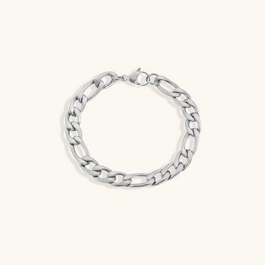 Saturn - Goldenes Kettenarmband