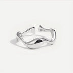 Ondine – Minimalistischer Wellenring