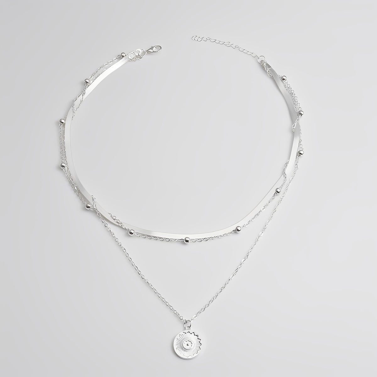 Strahlende Eleganz – Traditionelle Silberkette